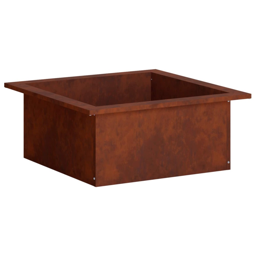 vidaXL Δαχτυλίδι φωτιάς Σκ rusty Ατσάλι Σκληρυθέν στον Αέρα