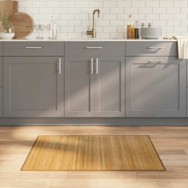 vidaXL Χαλί Ορθογώνιο Φυσικό 70x100cm Μπαμπού
