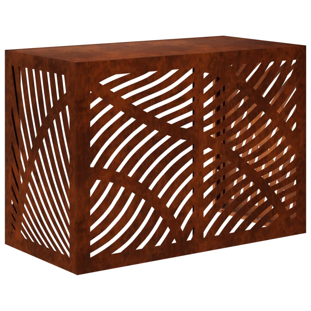 vidaXL Κάλυμμα κλιματιστικού Σκ rusty 100 x 50 x 70 cm