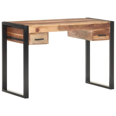 vidaXL Γραφείο 110x50x76cm από Μασίφ Ξύλο 1 τεμ.