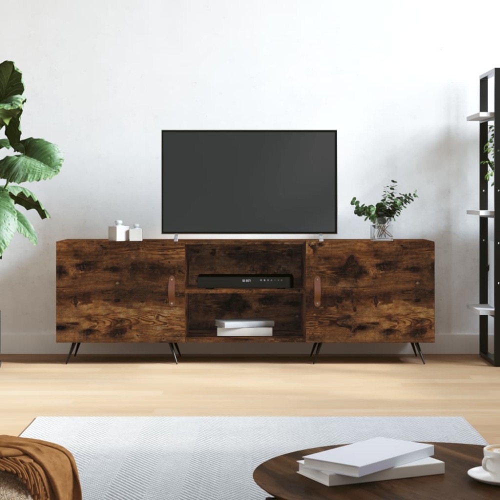 vidaXL Έπιπλο Τηλεόρασης Καπνιστή Δρυς 150x30x50cm Επεξ. Ξύλο