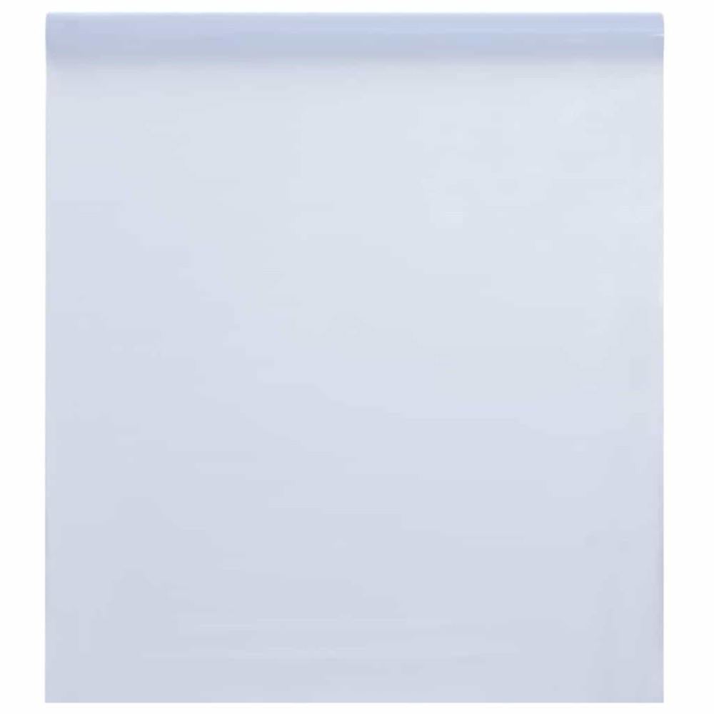 vidaXL Μεμβράνη Παραθύρου Αντιστ. Αμμοβ. Λευκό 60x2000 εκ PVC
