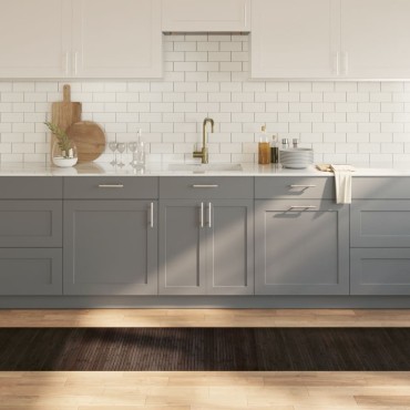 vidaXL Χαλί Ορθογώνιο Σκούρο Καφέ 60x400cm Μπαμπού
