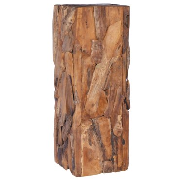 vidaXL Τραπέζι Βοηθητικό 30x30x80cm από Μασίφ Ξύλο Teak 1 τεμ.