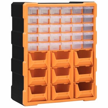 vidaXL Συρταριέρα Οργάνωσης με 39 Συρτάρια 38 x 16 x 47 εκ.