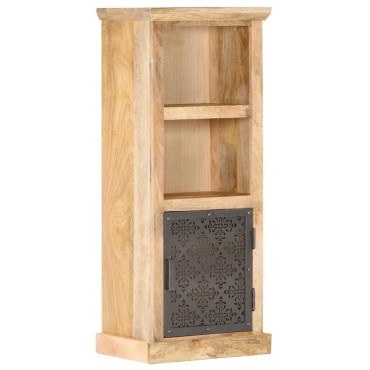 vidaXL Ντουλάπι με Πόρτα 45x32x110cm Μασίφ Ξύλο Μάνγκο 1 τεμ.