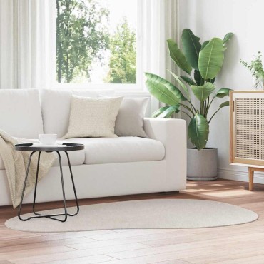 vidaXL Χαλί HUARTE Άμμος 120x170cm Πολυεστέρας
