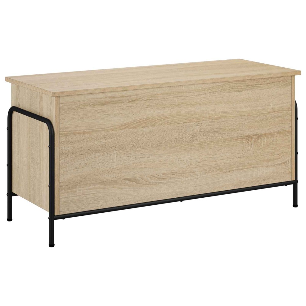 vidaXL Κουτί αποθήκευσης Sonoma Δρυς 80x40x49,5 εκ