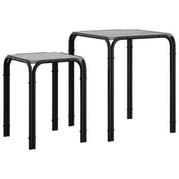 vidaXL Τραπεζάκι Πλευράς Γκρι Sonoma 41x40x50 εκ 1 τεμ.