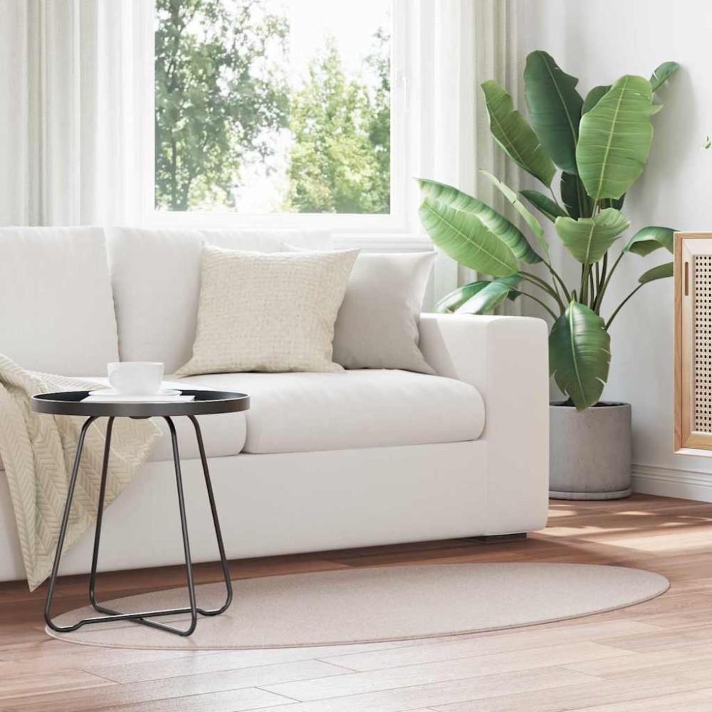vidaXL Χαλί HUARTE Άμμος 80x150cm 100% Πολυεστέρας