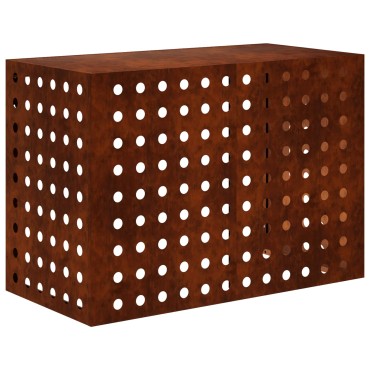 vidaXL Κάλυμμα κλιματιστικού Σκ rusty 100 x 50 x 70 cm
