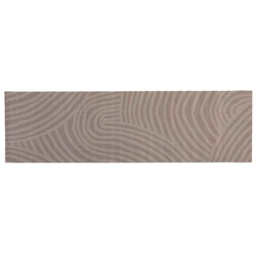vidaXL Χαλί Κουζίνας Καφέ σκανδιναβικό 180 x 60 cm 100% Πολυαμίδιο
