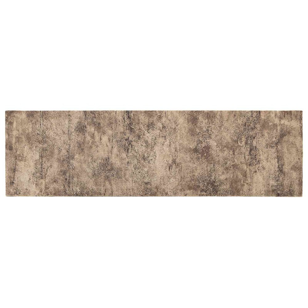 vidaXL Χαλί Κουζίνας Καφέ σκυρόδεμα 180 x 60 cm 100% Πολυαμίδιο