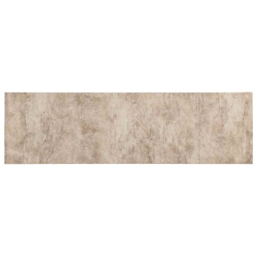 vidaXL Χαλί Κουζίνας Μπεζ σκυρόδεμα 180 x 60 cm 100% Πολυαμίδιο