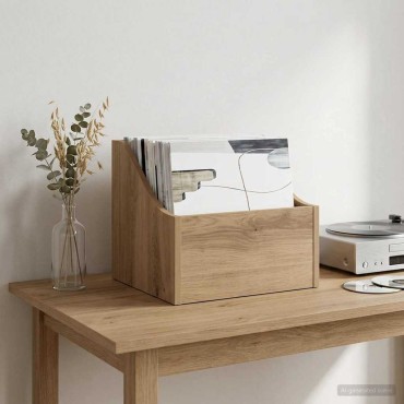 vidaXL Κουτί LP Artisan Δρυς 37 x 33 x 32 εκ. Επεξεργασμένο Ξύλο