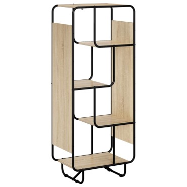 vidaXL Ψηλός μπουφές Sonoma Δρυς 60x37.5x144cm Επεξεργασμένο Ξύλο 1 τεμ.