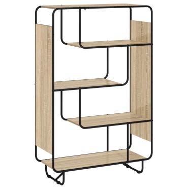 vidaXL Ψηλός μπουφές Sonoma Δρυς 93.5x37.5x144cm 1 τεμ.