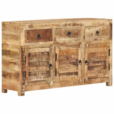 vidaXL Μπουφές 110x30x65cm από Μασίφ Ξύλο Μάνγκο 1 τεμ.