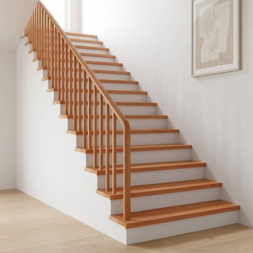 vidaXL Σκαλοπάτια 16 τεμ. 70 x 25 x 2 cm Βερνίκι Στερεό ξύλο οξιάς