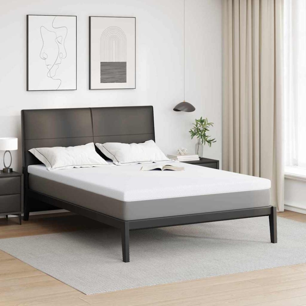 vidaXL Στρώμα μνήμης 140 x 190 cm Thick Μαλακό Ύφασμα-100% πολυέστερ