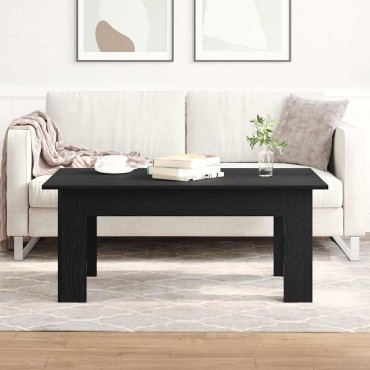 vidaXL Τραπεζάκι σαλονιού Μαύρη Οξυά 100x60x42cm 1 τεμ.