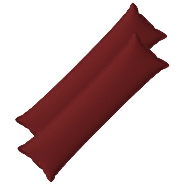 vidaXL Κάλυμμα Μαξιλαριού 2 pcs HOUTEN Κόκκινο 40 x 145 εκ.