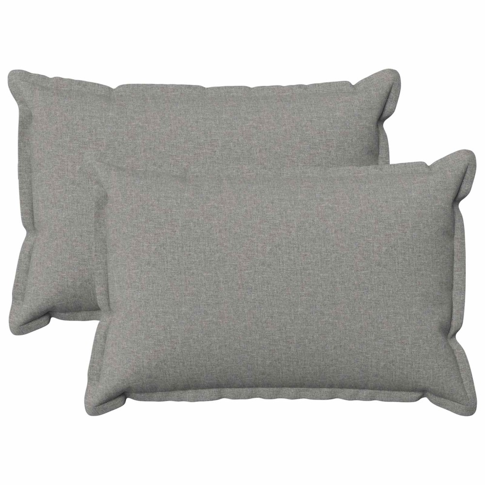 vidaXL Κάλυμμα Μαξιλαριού 2 pcs HOUTEN Σκίουρος Γκρί 40 x 60 cm