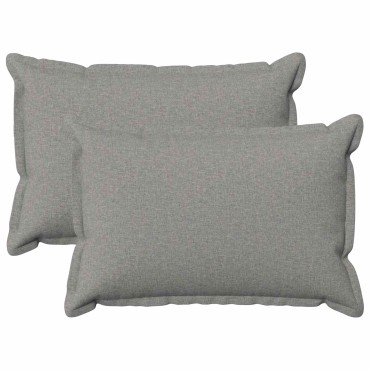 vidaXL Κάλυμμα Μαξιλαριού 2 pcs HOUTEN Σκίουρος Γκρί 40 x 60 cm