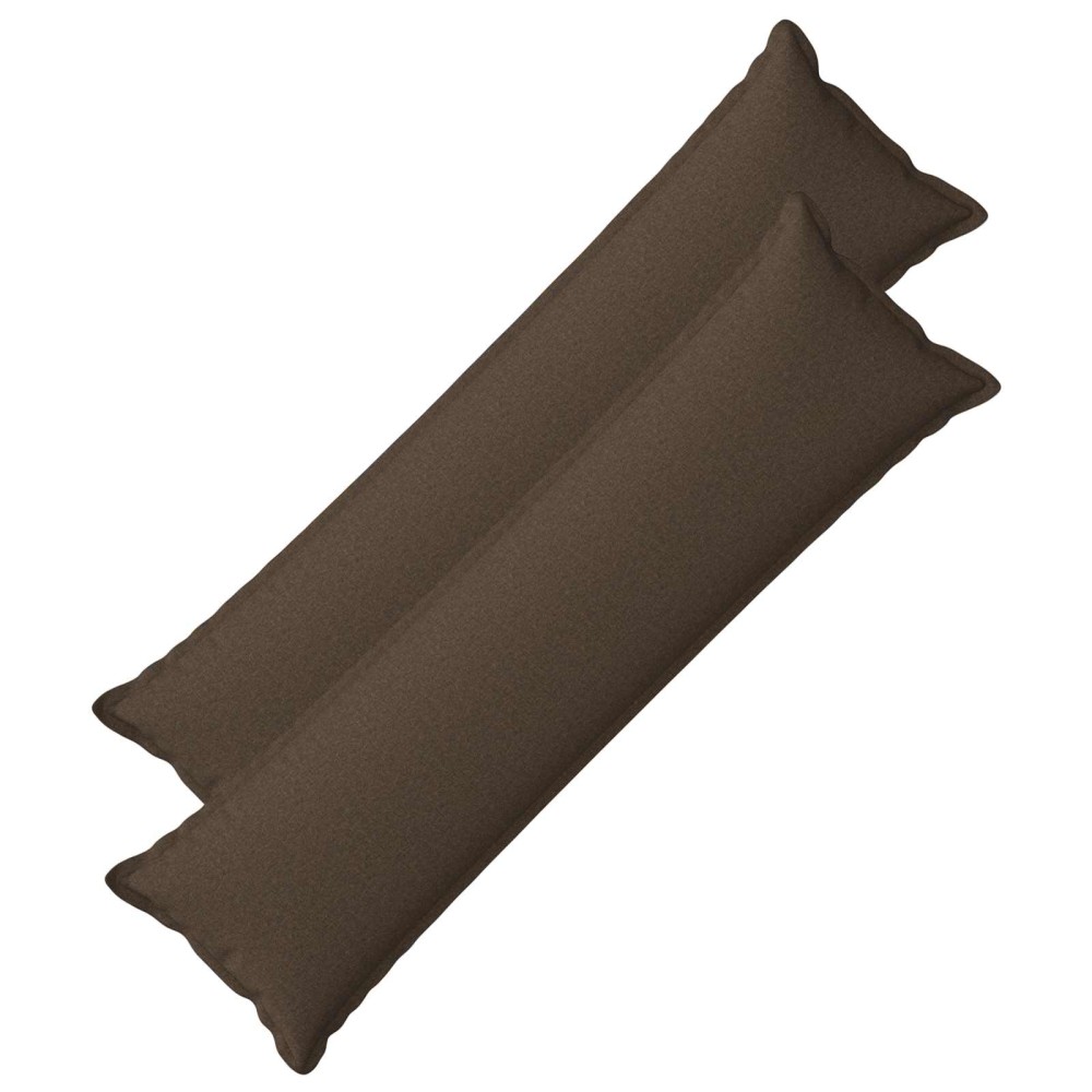 vidaXL Μαξιλάρι με μαξιλάρι HOUTEN 2 τεμ. Taupe Ψεύτικο Λινό
