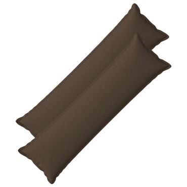 vidaXL Μαξιλάρι με μαξιλάρι HOUTEN 2 τεμ. Taupe Ψεύτικο Λινό
