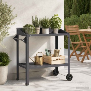 vidaXL Τραπέζι Φυτεύσεων με Ρόδες 96 x 50 x 89 εκ.
