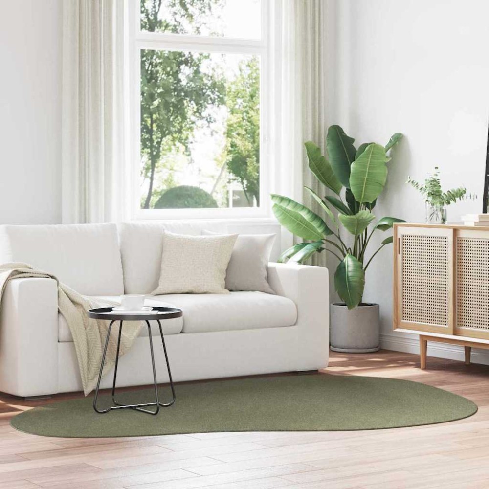 vidaXL Χαλί HUARTE Δασικό Πράσινο 160x230cm Πολυεστέρας