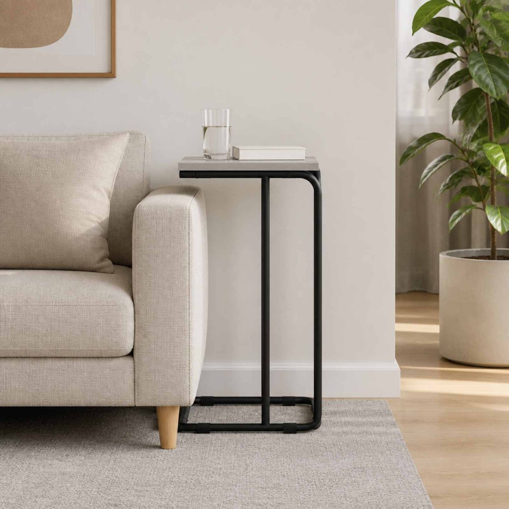 vidaXL Τραπεζάκι Πλευράς Γκρι Sonoma 40x31x55 εκ 1 τεμ.