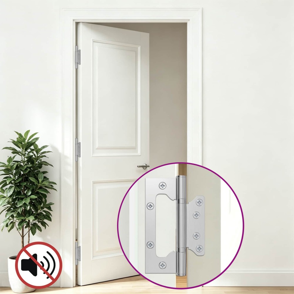 vidaXL Άξονας 16 τμχ. 125 x 78 x 13 mm Ασημί Ατσάλι
