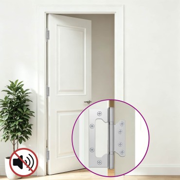 vidaXL Άξονας 16 τμχ. 125 x 78 x 13 mm Ασημί Ατσάλι