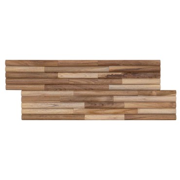 vidaXL Πάνελ Τοίχου 10 τμχ. Φυσικό 55 x 20 x 2 cm