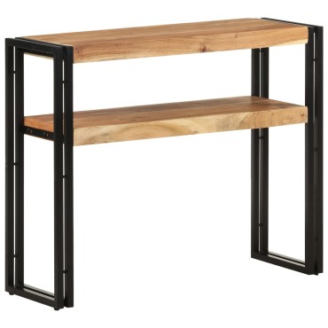 vidaXL Τραπέζι Κονσόλα 90x30x75cm από Μασίφ Ξύλο Ακακίας 1 τεμ.