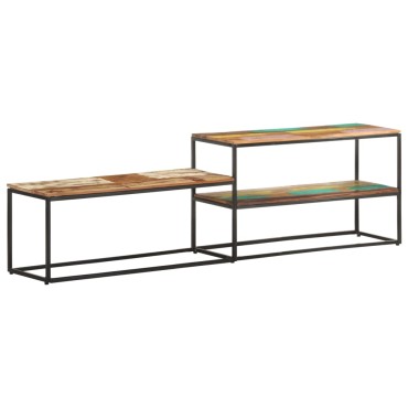 vidaXL Έπιπλο Τηλεόρασης 180x30x50cm από Μασίφ Ανακυκλωμένο Ξύλο