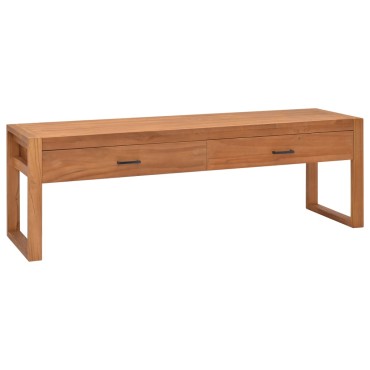 vidaXL Έπιπλο Τηλεόρασης 140x40x45cm από Ανακυκλωμένο Ξύλο Teak