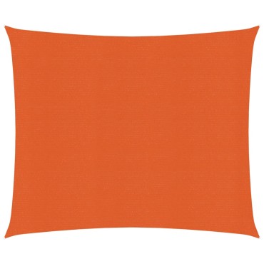 vidaXL Πανί Σκίασης Πορτοκαλί 3,6 x 3,6 μ. από HDPE 160 γρ./μ²