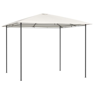 vidaXL Κιόσκι Κρεμ 3 x 3 x 2,6 μ. 160 γρ./μ²