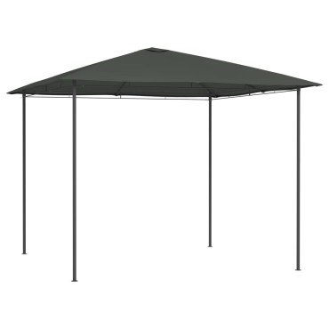 vidaXL Κιόσκι Ανθρακί 3 x 3 x 2,6 μ. 160 γρ./μ²