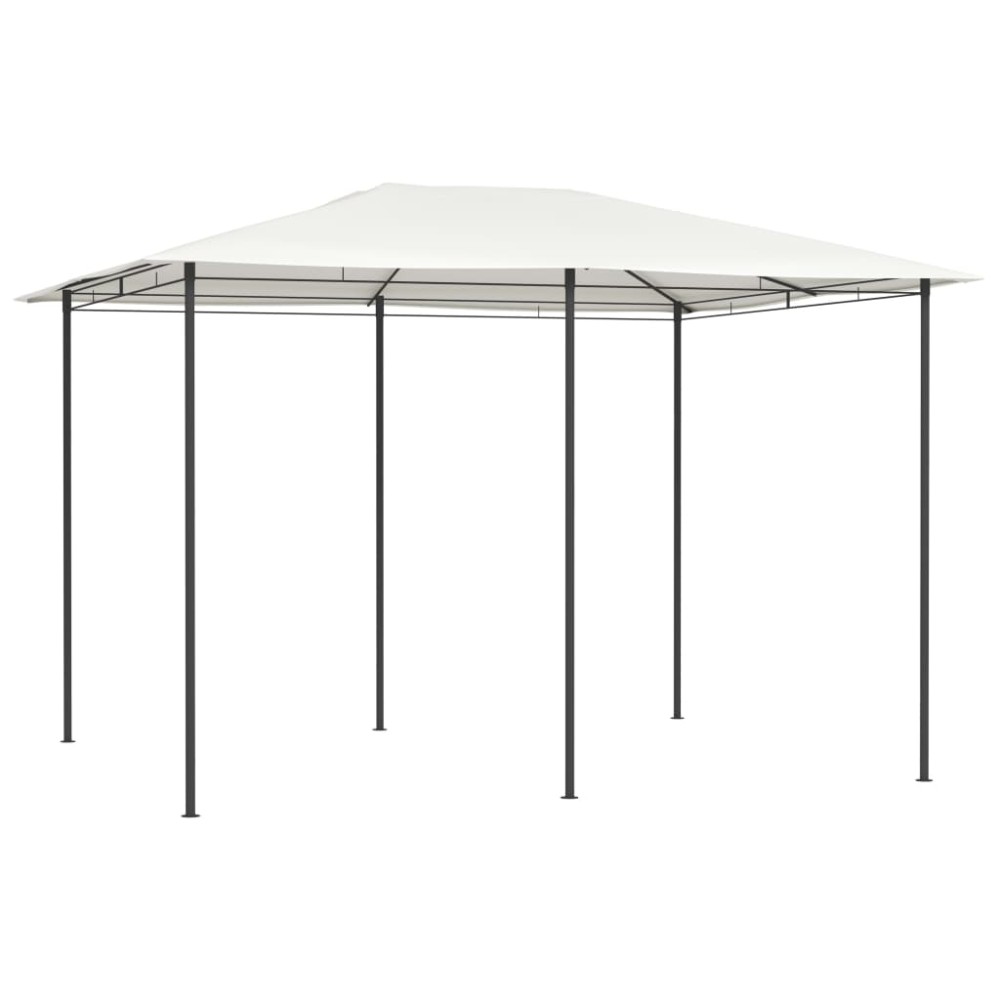 vidaXL Κιόσκι Κρεμ 3 x 4 x 2,6 μ. 160 γρ./μ²