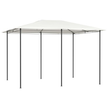 vidaXL Κιόσκι Κρεμ 3 x 4 x 2,6 μ. 160 γρ./μ²