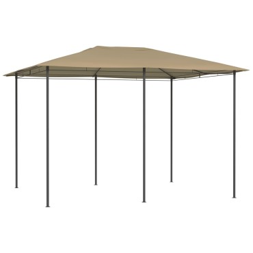 vidaXL Κιόσκι Taupe 3 x 4 x 2,6 μ. 160 γρ./μ²