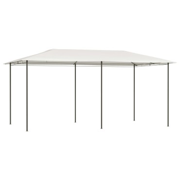 vidaXL Κιόσκι Κρεμ 2,98 x 5,3 x 2,59 μ. 160 γρ./μ²