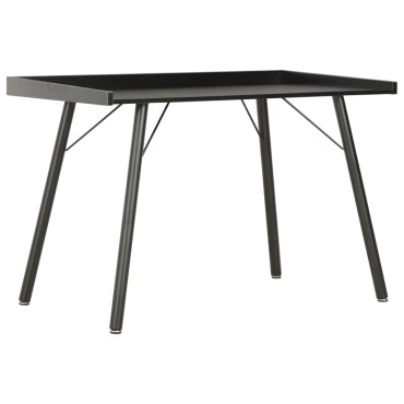 vidaXL Γραφείο Μαύρο 90x50x79cm 1 τεμ.