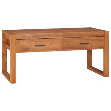 vidaXL Έπιπλο Τηλεόρασης 100x40x45cm από Ανακυκλωμένο Ξύλο Teak