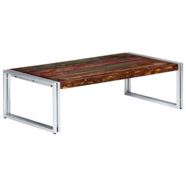 vidaXL Τραπεζάκι Σαλονιού 120x60x35cm Μασίφ Ανακυκλωμένο Ξύλο 1 τεμ.