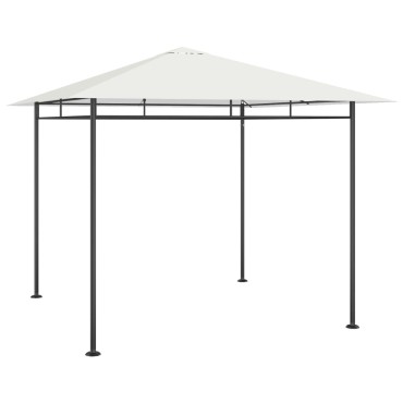 vidaXL Κιόσκι Κρεμ 3 x 3 x 2,7 μ. 180 γρ./μ²